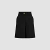 Bermudas in organic cotton gabardine