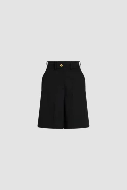 Bermudas in organic cotton gabardine