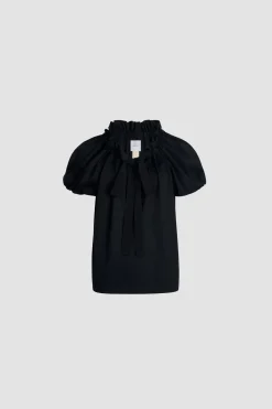 Drawstring t-shirt in organic cotton