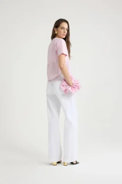 Hybrid t-shirt in organic cotton