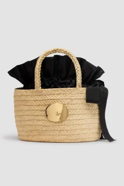 Iconic basket in raffia