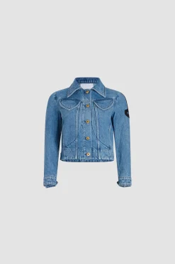Iconic denim jacket in cotton