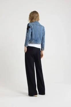 Iconic denim jacket in cotton