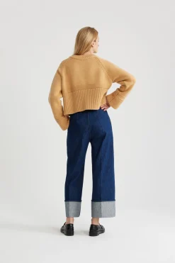 Iconic denim trousers
