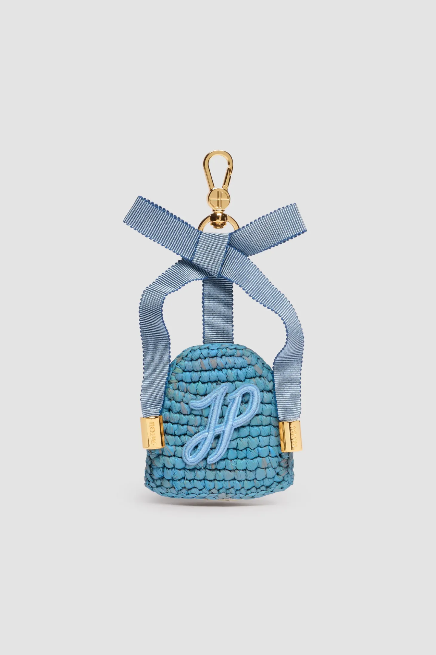 Keyholder in raffia