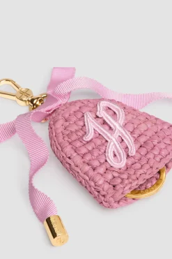 Keyholder in raffia