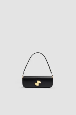 Le Lock Baguette bag in leather
