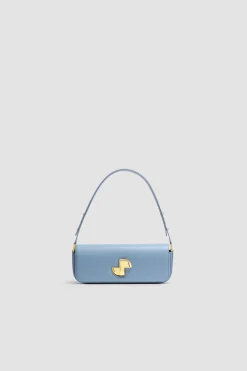Le Lock Baguette bag in leather