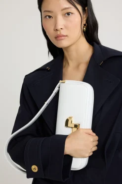Le Lock Baguette bag in leather