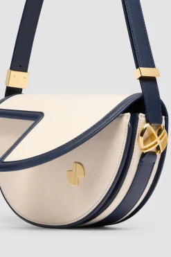 Le Patou bag in leather and canvas