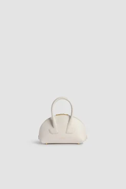 Le Patou Bowling bag in leather