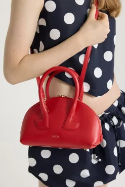 Le Patou Bowling bag in leather