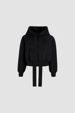 Medallion hoodie in organic cotton