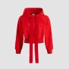 Medallion hoodie in organic cotton