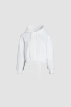 Medallion hoodie in organic cotton