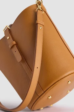 Medium JP bucket bag in leather