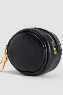Mini JP pouch in leather