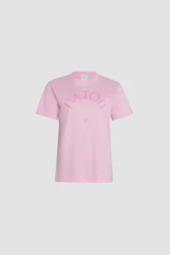 Patou logo and JP monogram t-shirt in organic cotton