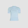 Patou logo jacquard knit top in cotton blend