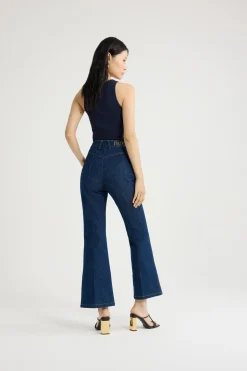 Patou logo tank top in organic cotton