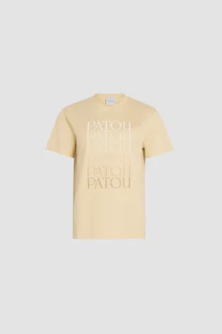 Patou logo t-shirt in organic cotton