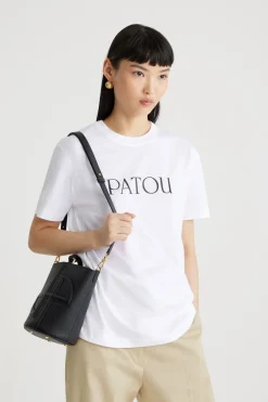 Patou logo t-shirt in organic cotton