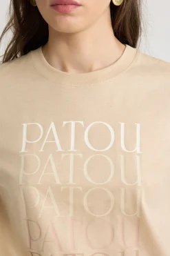 Patou logo t-shirt in organic cotton