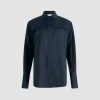 Safari shirt in organic cotton poplin