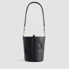 Small JP bucket bag in leather