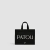 Small Patou tote in cotton canvas