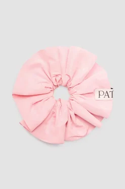 Volume scrunchie in recycled ottoman faille
