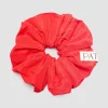 Volume scrunchie in recycled ottoman faille